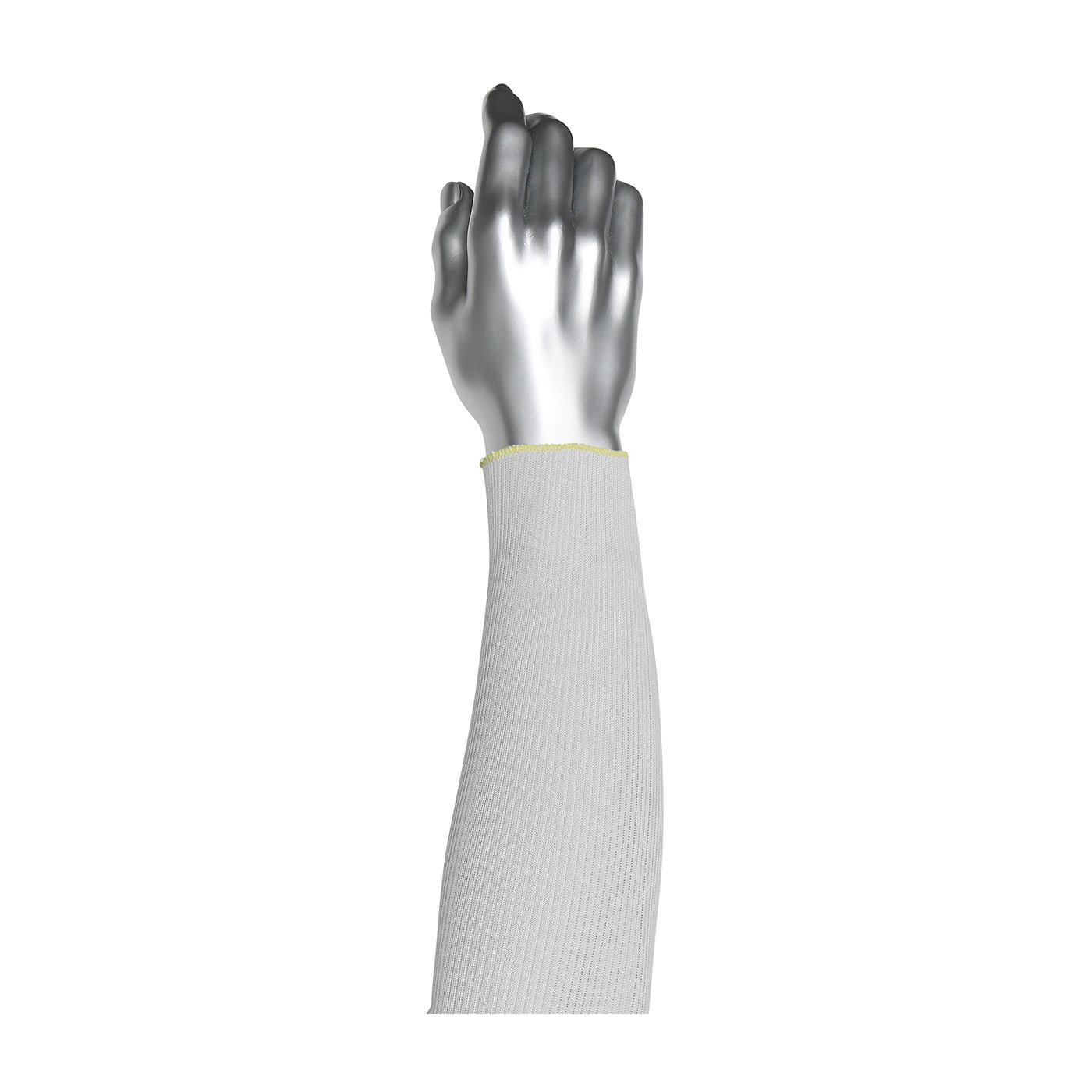 Kut Gard Single-Ply Pritex  Blended Sleeve w/Antimicrobial Fibers & Smart-Fit - White - 144/EA - 15-21PRIWPS
