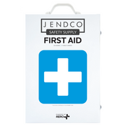 AERO SUREFILL 150 Person 4-Shelf First Aid Kit w/ Jendco Logo - SF150BMT