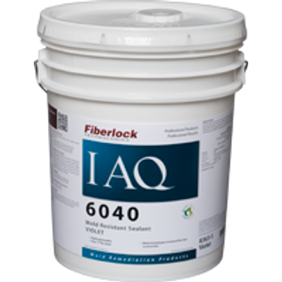 Fiberlock IAQ 6040 - Penetrating Mold Resistant Sealant - Violet - 5G - 8363-5