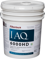 Fiberlock IAQ 6000HD - Heavy Duty Mold Resistant Coating - White - 5G - 8362-5