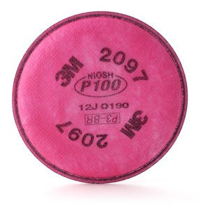 3M 2097 P100/Organic Vapor Filter - Pair