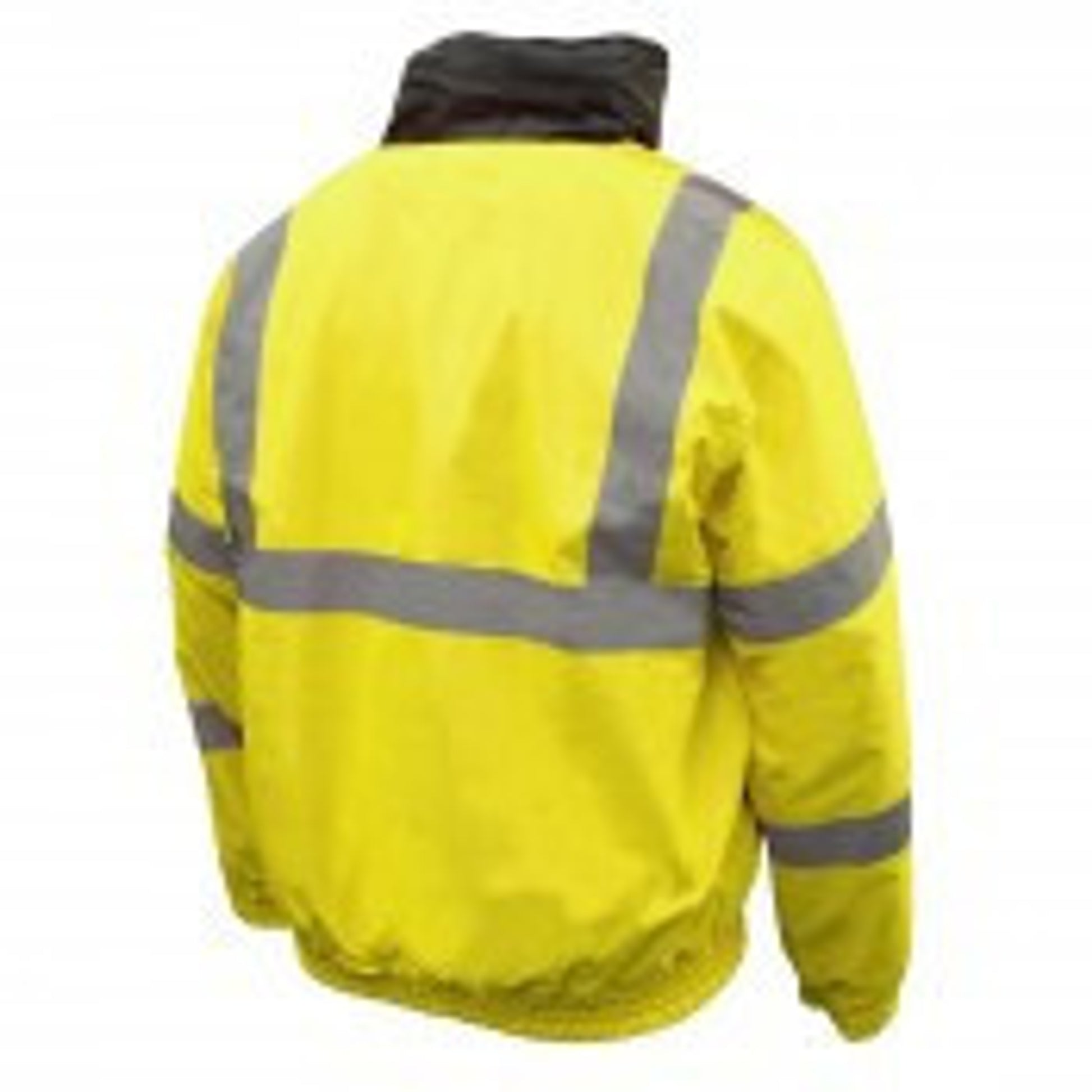 Radians Class III Quilted Hi-Viz Green Bomber Jacket [M-5XL]