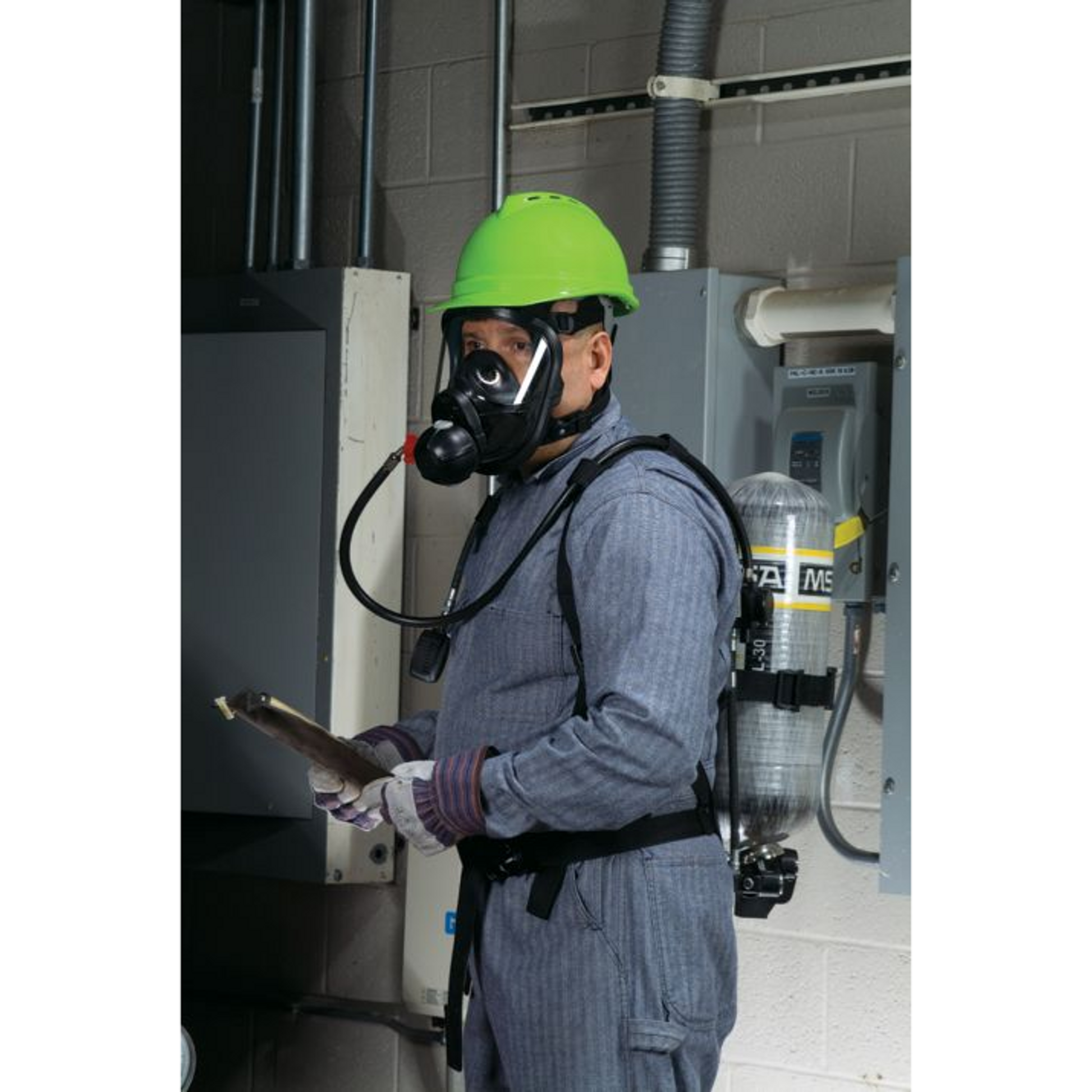 MSA AirHawk II Industrial Air Mask - Low Pressure (2216 PSIG) [SCBA]