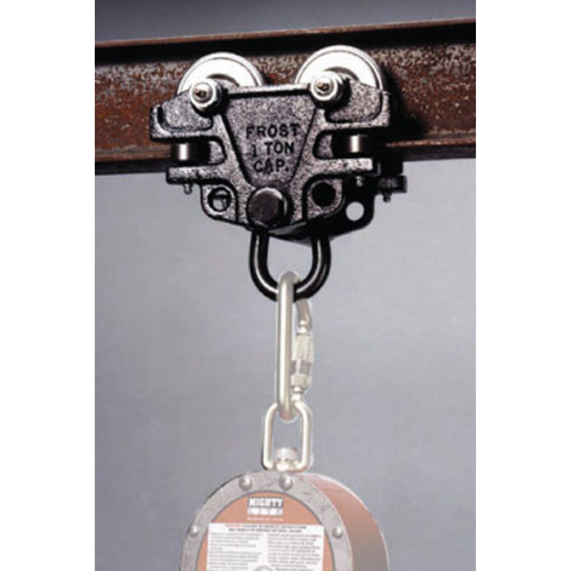 Miller Lightweight Adjustable Beam Trolley 3"-4.5" - 9065/BK