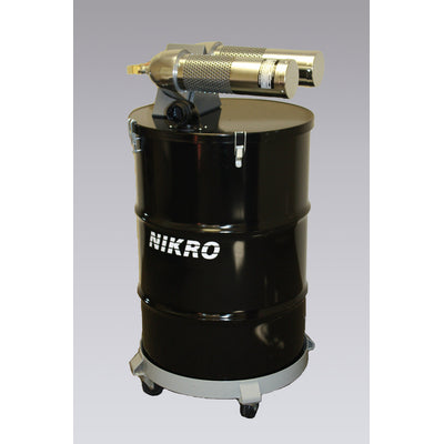 Nikro 55 Gallon Dual Head Pneumatic Wet/Dry Vacuum - AWP55TWN