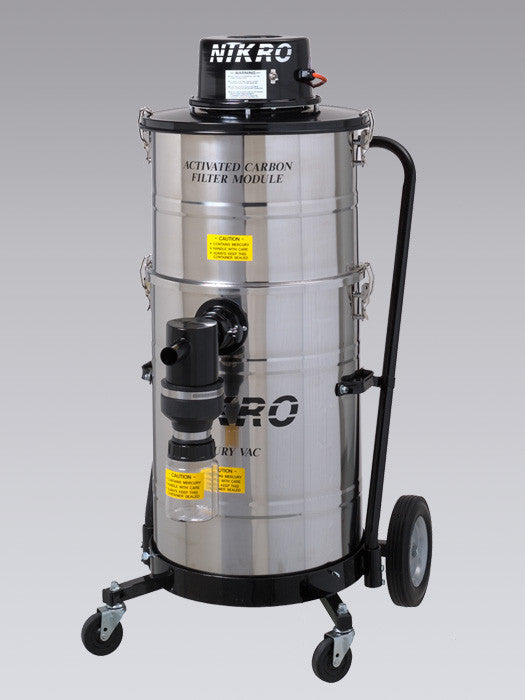 Nikro 15 Gallon Stainless Steel Mercury Recovery Vacuum - MV15110-SS