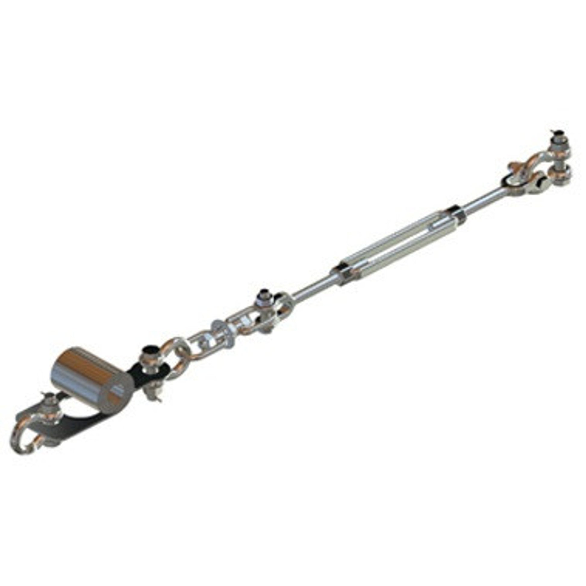 Miller SkyGrip Galvanized Horizontal Lifeline Kit with Anchor Shackles [20FT-300FT]
