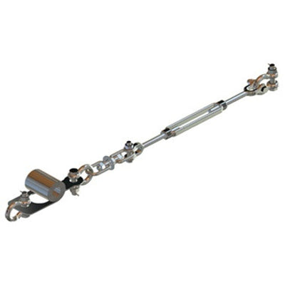 Miller SkyGrip Galvanized Horizontal Lifeline Kit with Anchor Shackles [20FT-300FT]