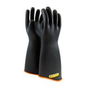 NOVAX Insulating Gloves Class 2 Rubber Glove w/Contour Cuff - 18" - Black - 1/PR - 158-2-18