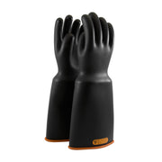 NOVAX Insulating Gloves Class 4 Rubber Glove w/Bell Cuff - 18" - Black - 1/PR - 159-4-18