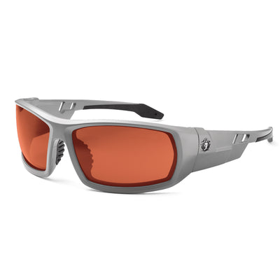 Ergodyne Skullerz ODIN Safety Glasses, Sunglasses - Polarized Lenses - Copper Lens