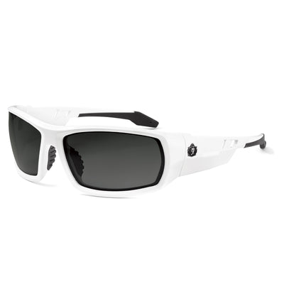 Ergodyne Skullerz ODIN Safety Glasses, Sunglasses - Polarized Lenses - Smoke Lens