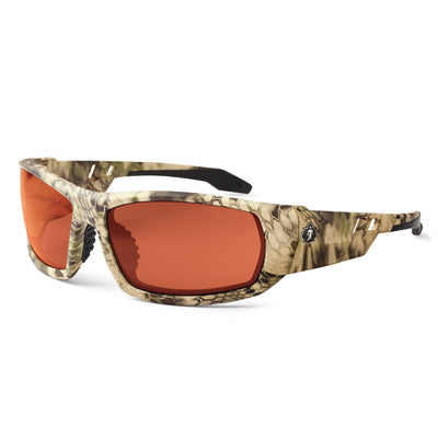 Ergodyne Skullerz ODIN Safety Glasses, Sunglasses - Kryptek Highlander Frame