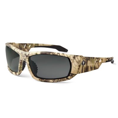 Ergodyne Skullerz ODIN Safety Glasses, Sunglasses - Kryptek Highlander Frame