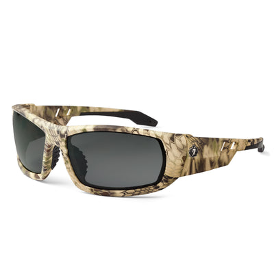 Ergodyne Skullerz ODIN Anti-Fog Safety Glasses, Sunglasses - Kryptek Highlander Frame