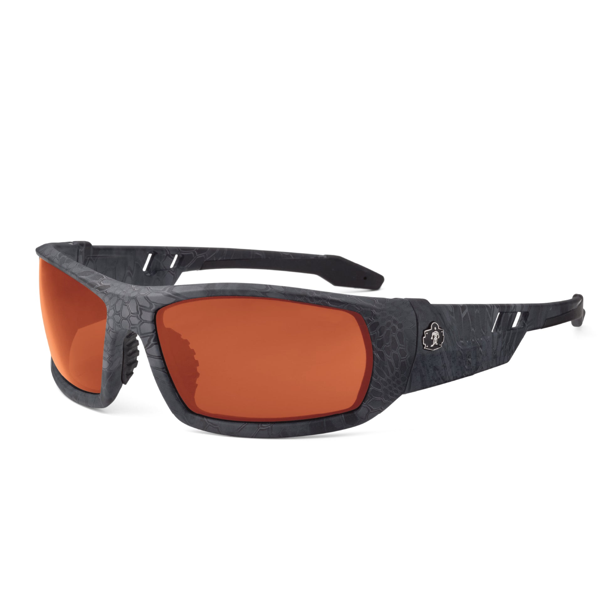Ergodyne Skullerz ODIN Safety Glasses, Sunglasses - Kryptek Typhon Frame
