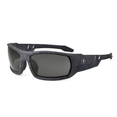 Ergodyne Skullerz ODIN Anti-Fog Safety Glasses, Sunglasses - Kryptek Typhon Frame