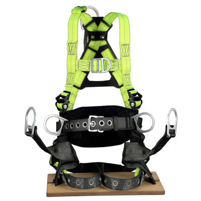 3M DBI-SALA ExoFit X50 Oil & Gas Climbing/Positioning/Suspension with Seat Safety Harness w/ PT Chest - TB Legs