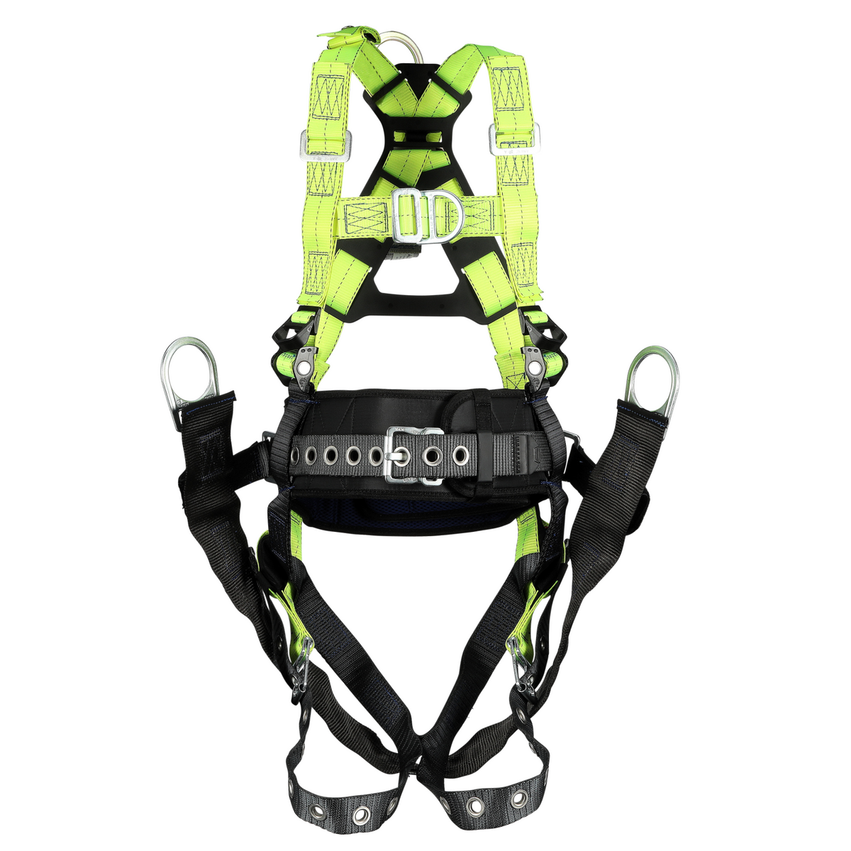 3M DBI-SALA ExoFit X50 Oil and Gas Climbing/Suspension with Seat Sling Safety Harness w/ PT Chest - TB Legs