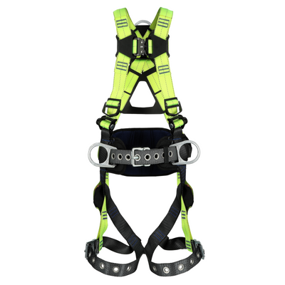 3M DBI-SALA ExoFit X50 X-Style Construction/Positioning Safety Harness w/ Crossover Quick-Connect Chest - TB Legs