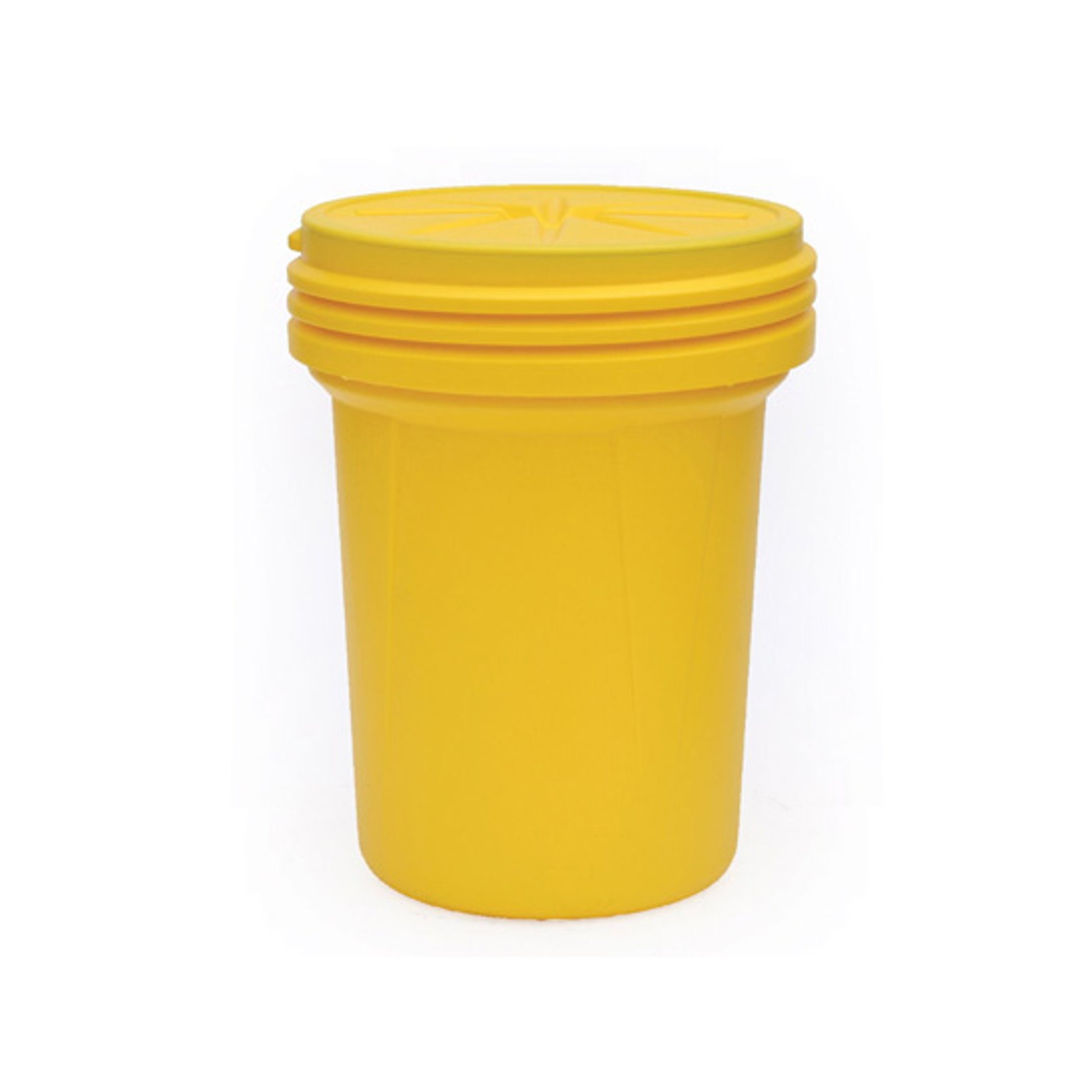 Eagle Lab Pack Poly Drum - 30 Gallon - Screw-on Lid - Brown - 1600SLBRN