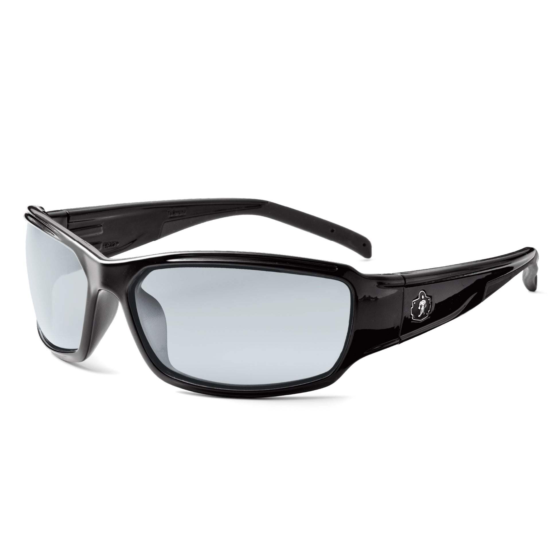 Ergodyne Skullerz THOR Safety Glasses, Sunglasses - Black Frame