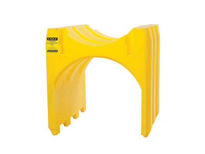 Justrite Horizontal Drum Stacking System - Single Stacker - Yellow - 1606