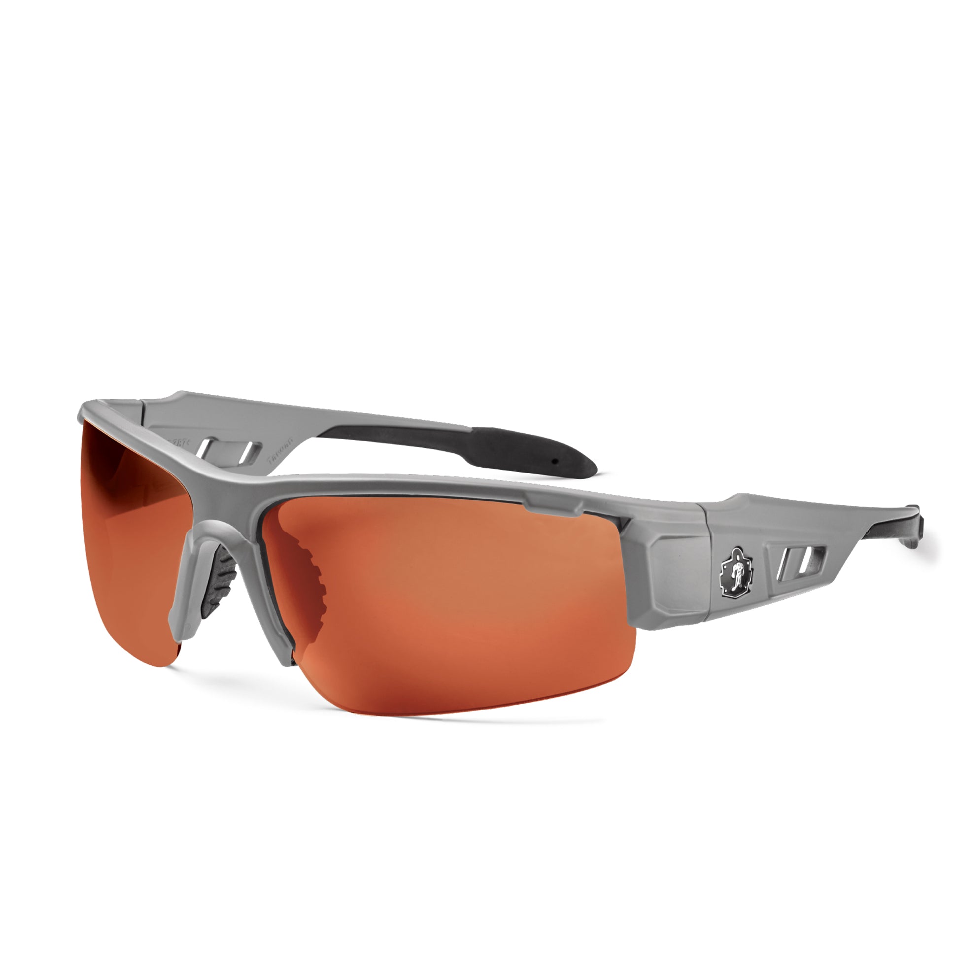 Ergodyne Skullerz DAGR Safety Glasses, Sunglasses - Polarized Lenses - Copper Lens