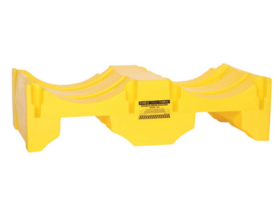 Justrite Horizontal Drum Stacking System - Double Stacker - Yellow - 1607