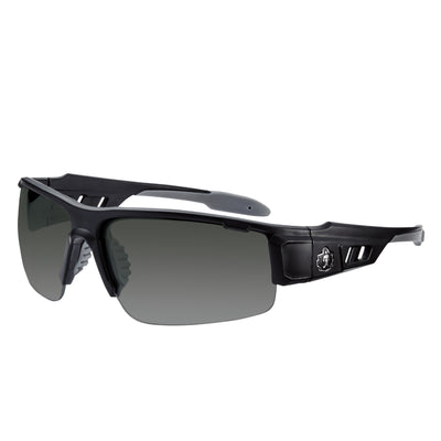 Ergodyne Skullerz DAGR Safety Glasses, Sunglasses - Smoke Lens