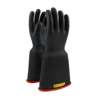 NOVAX Insulating Gloves Class 2 Rubber Glove w/Bell Cuff - 16" - Black - 1/PR - 161-2-16