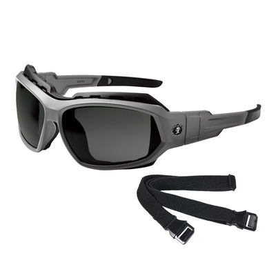 Ergodyne Skullerz LOKI Anti-Fog Convertible Safety Spoggles with Strap