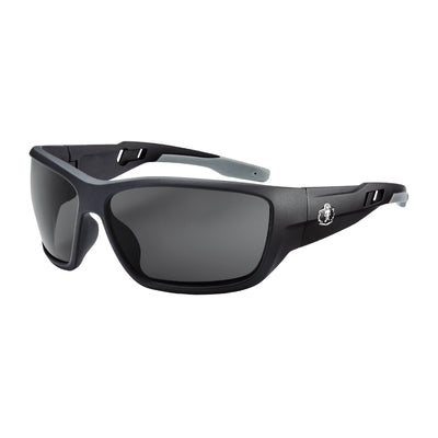 Ergodyne Skullerz BALDR Safety Glasses, Sunglasses - Black Frame