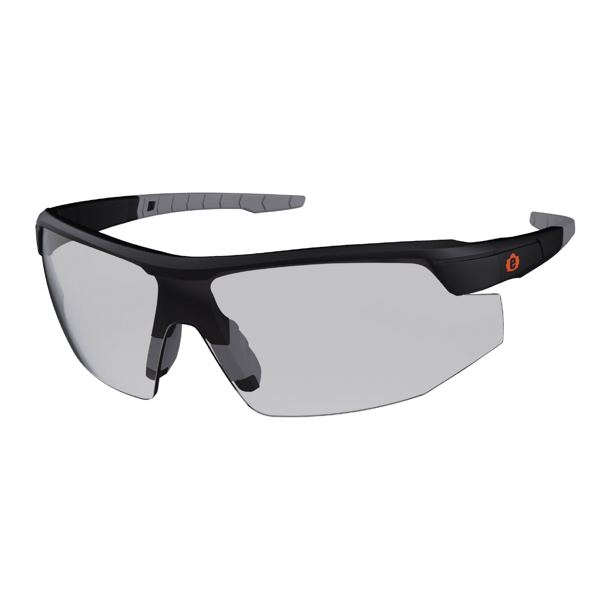 Ergodyne Skullerz SKOLL Anti-Scratch & Enhanced Anti-Fog Safety Glasses, Sunglasses - Matte Black Frame