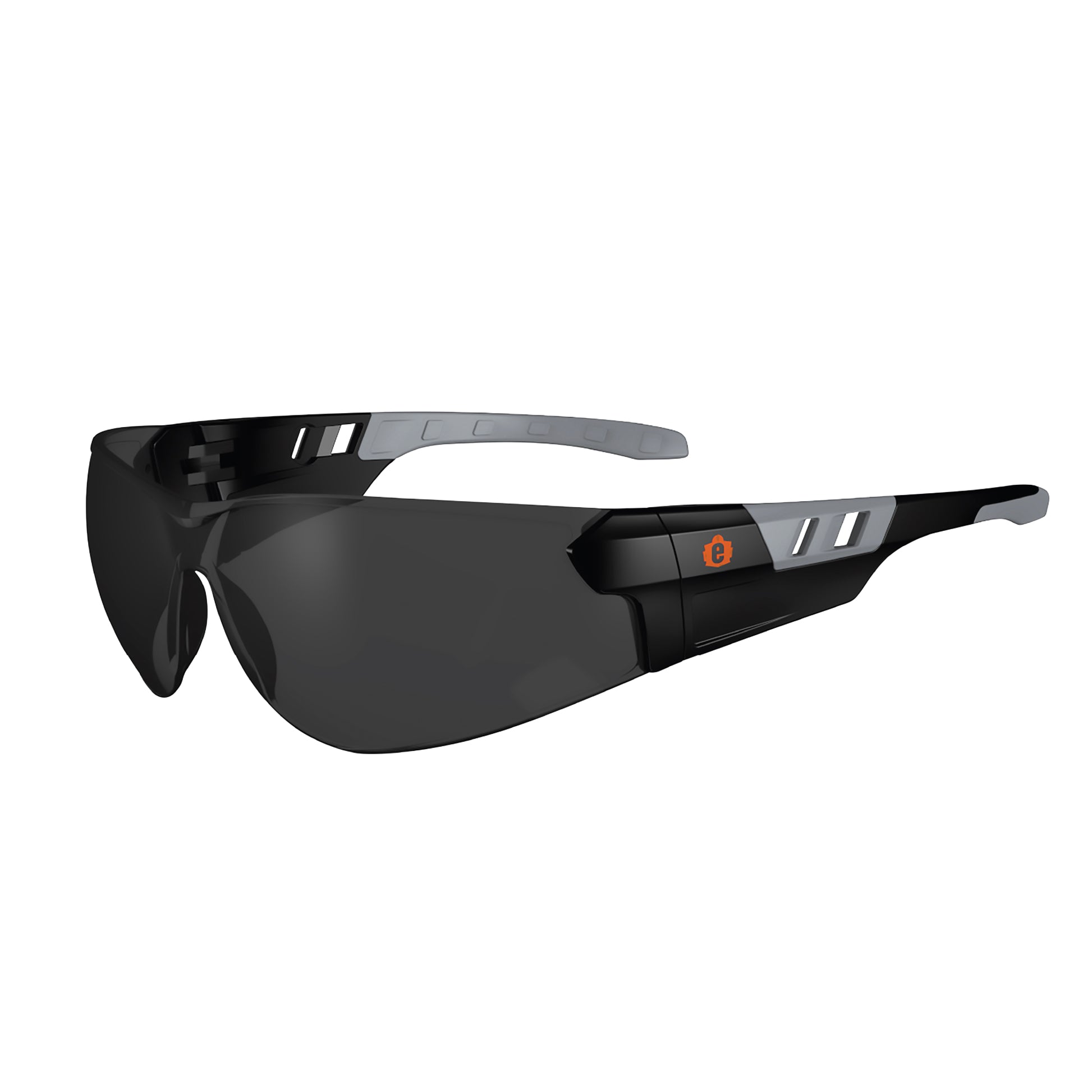 Ergodyne Skullerz SAGA Frameless Safety Glasses, Sunglasses - Matte Black Frame