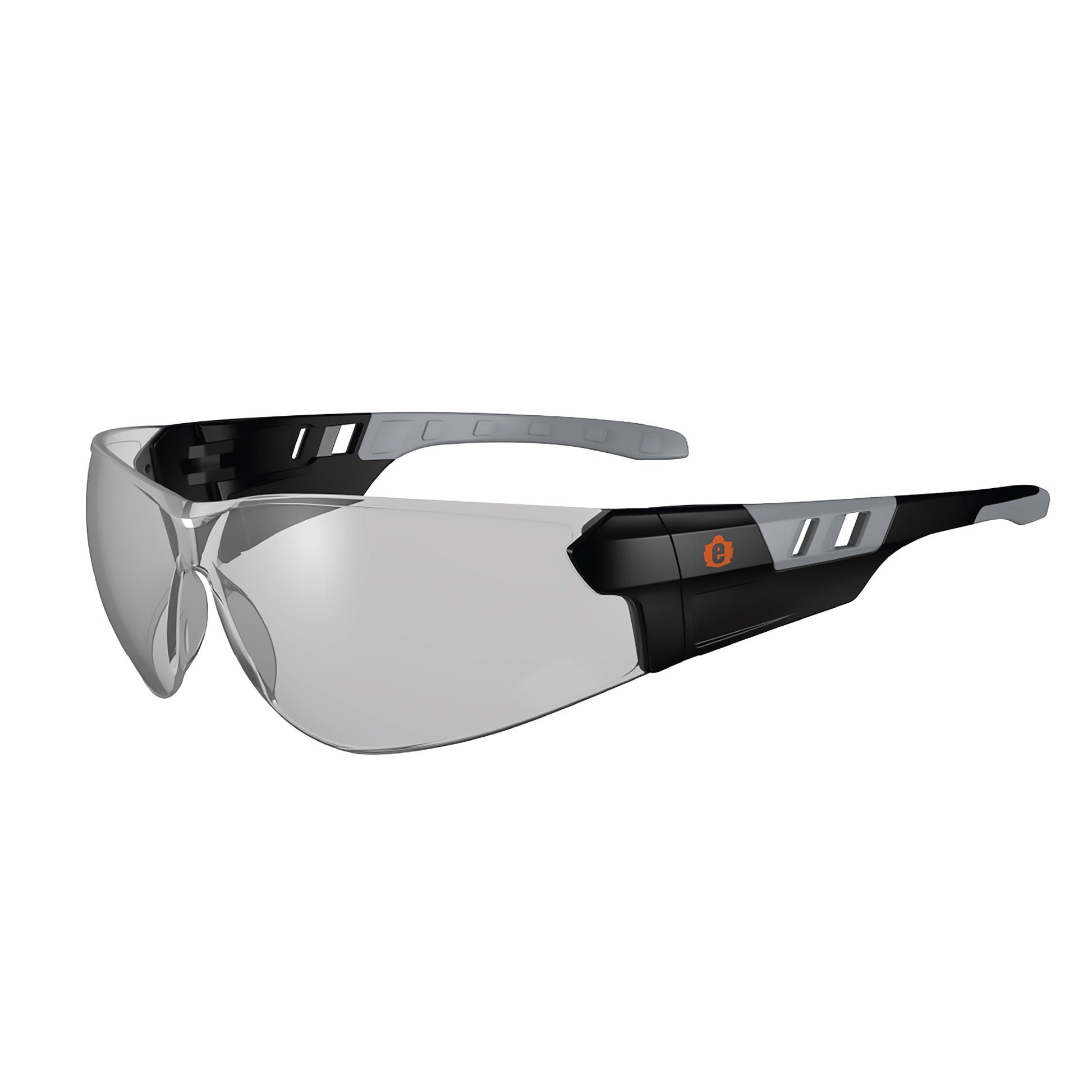 Ergodyne Skullerz SAGA Anti-Fog Safety Glasses, Sunglasses - Matte Black Frame