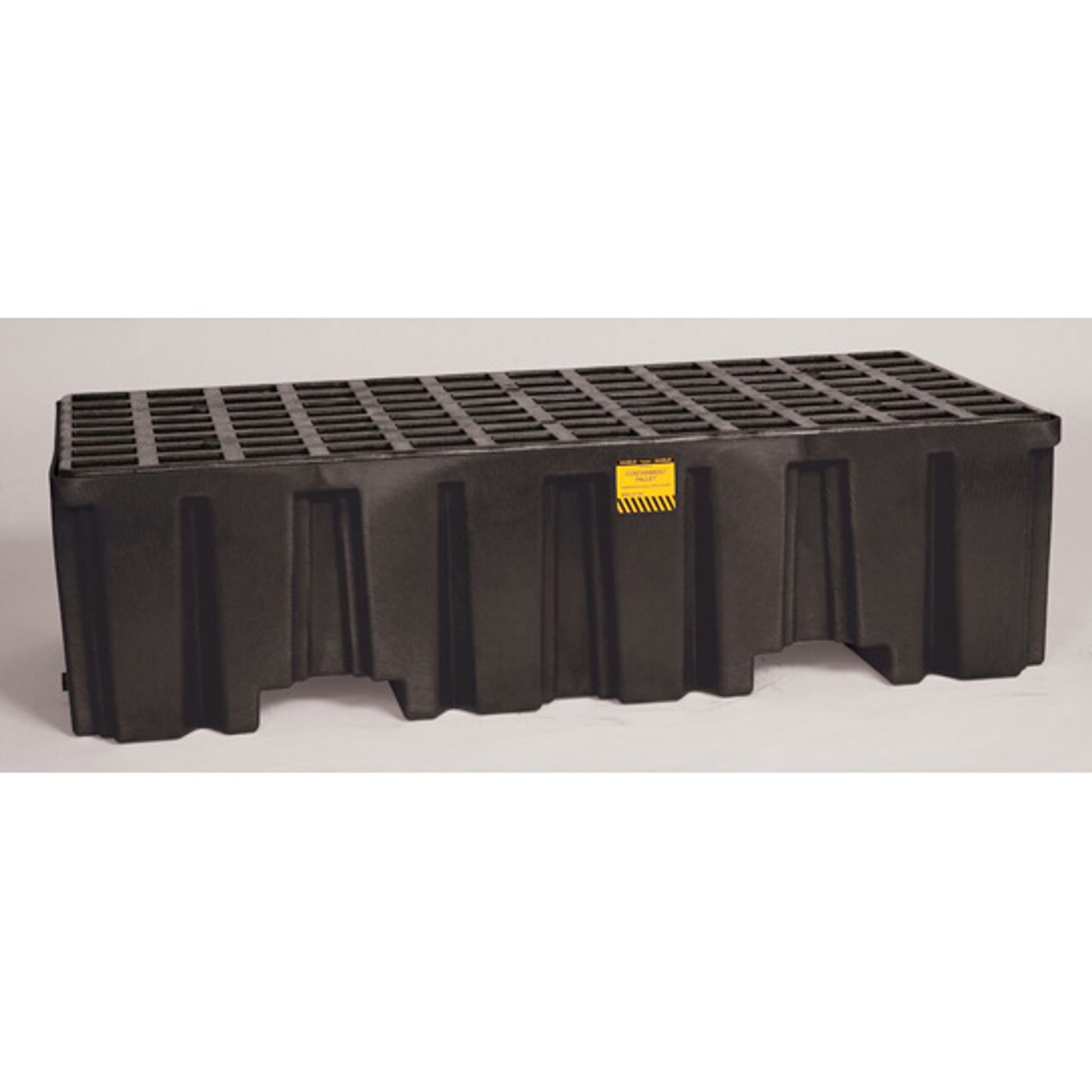 Eagle 2 Drum Pallet - With Drain - Black - 1620B