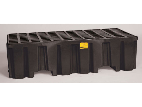 Eagle 2 Drum Pallet - With Drain - Black - 1620B