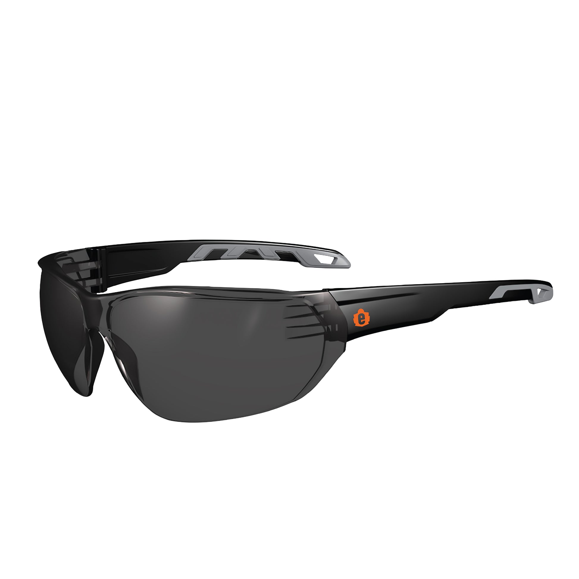 Ergodyne Skullerz VALI Frameless Safety Glasses, Sunglasses - Matte Black Frame