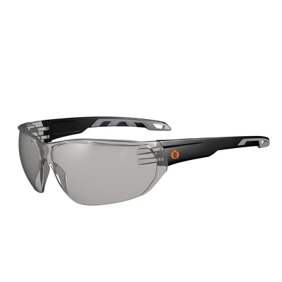 Ergodyne Skullerz VALI Frameless Safety Glasses, Sunglasses - Matte Black Frame