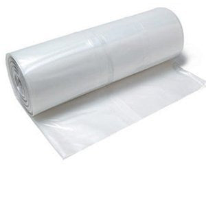 6 Mil 20'x 100' Clear Plastic Poly Sheeting & Construction Film