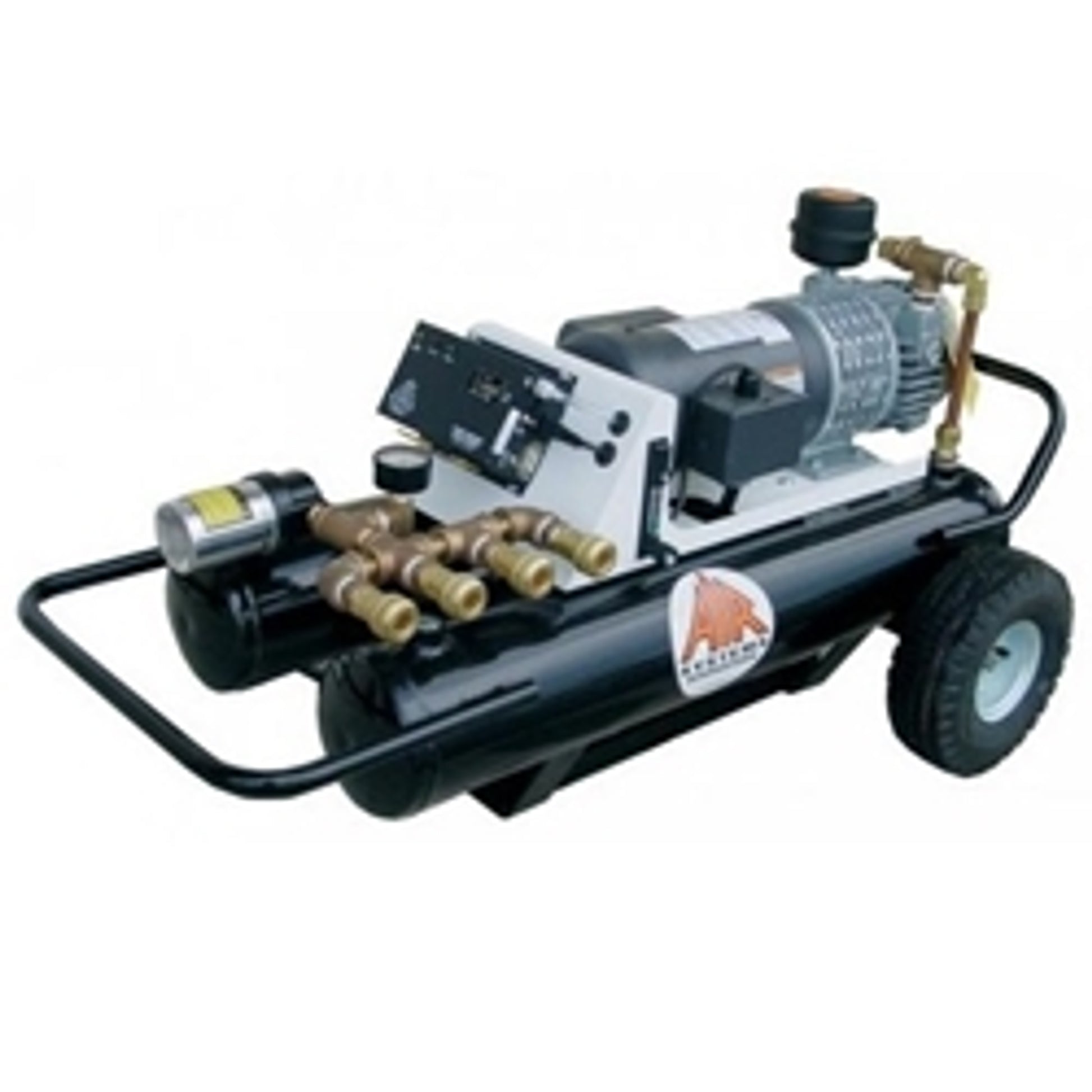 Air Systems Portable Cool-Air Pump Twin-Air Tank Mounted CO Monitor 4 Workers BAC-203TCO