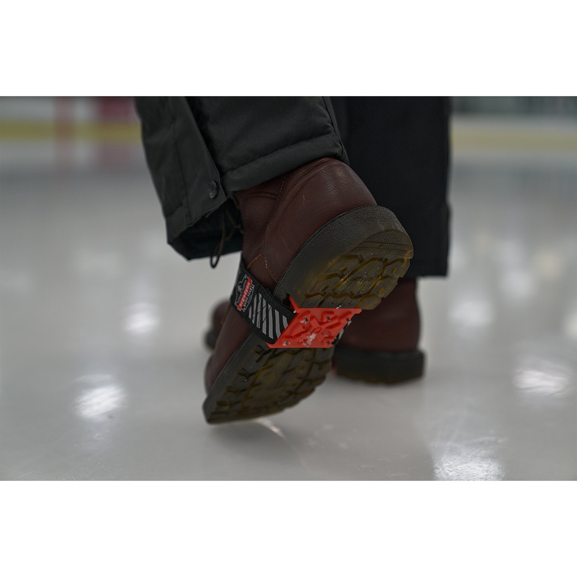 Ergodyne TREX 6317 Mid-Foot Ice Cleats - Heeled Boot