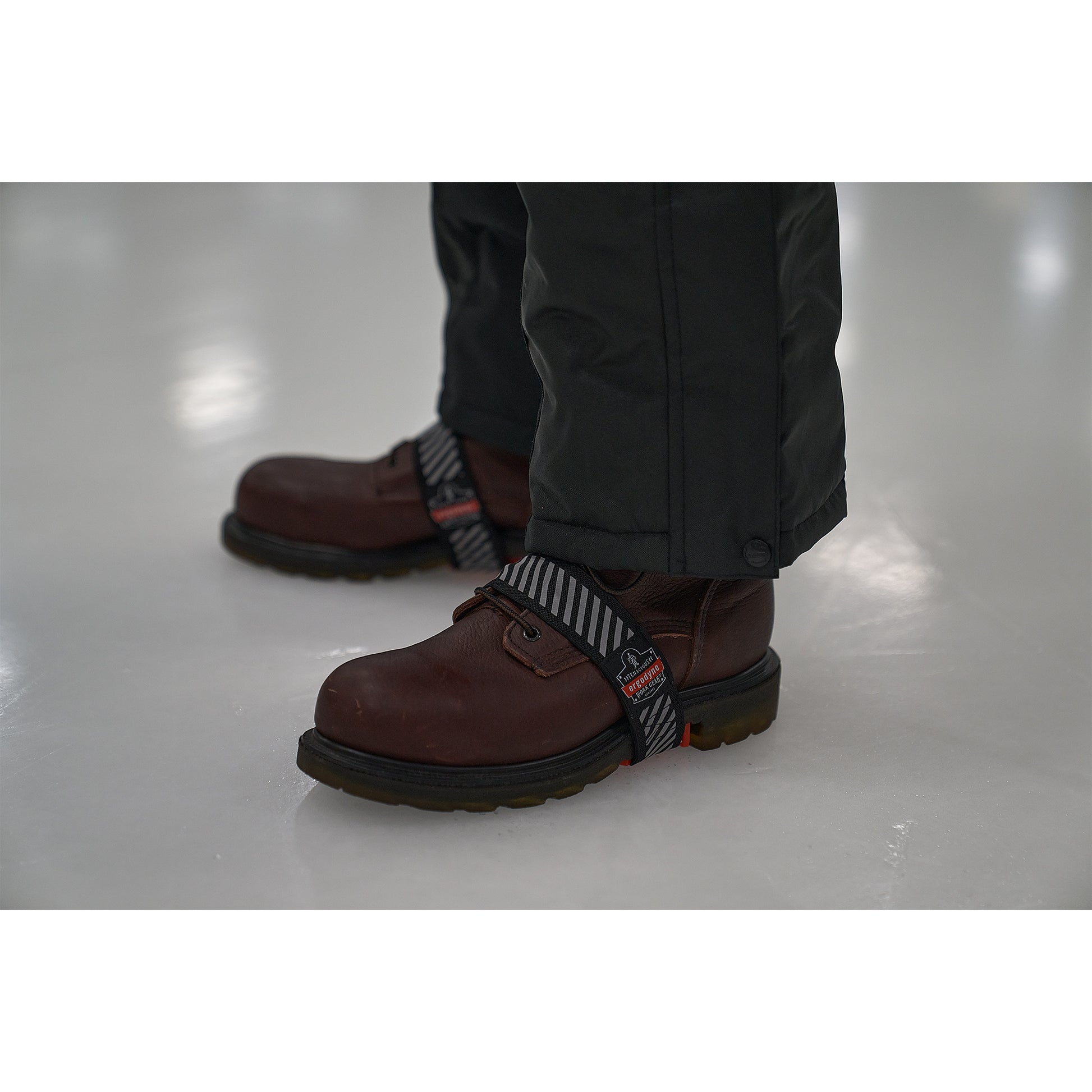 Ergodyne TREX 6317 Mid-Foot Ice Cleats - Heeled Boot