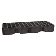 Eagle Modular Spill Platforms - 2 Drum - With Drain - Black - 1632BD
