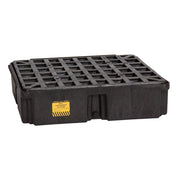 Eagle Modular Spill Platforms - 1 Drum - With Drain - Black - 1633BD