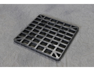 Justrite Pallet Grating Replacements - 1 Drum Capacity - 2.5" x 3.19" Grating - Black - 1642S
