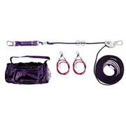 MSA 60' Two Worker Gravity Sure-Line Temporary Cable Horizontal Lifeline 10150418