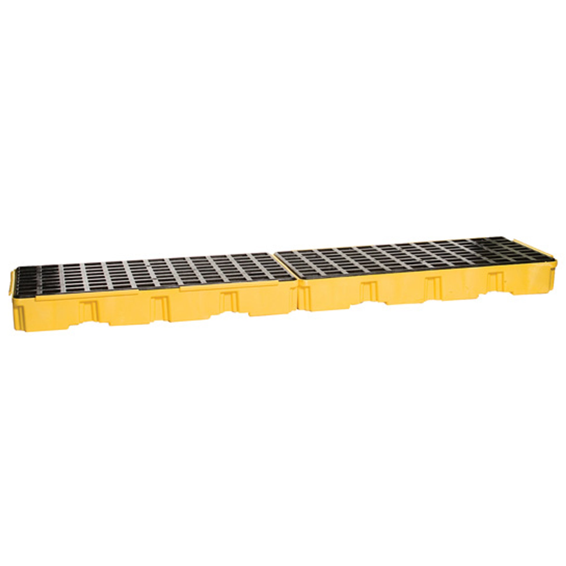 Eagle Modular Spill Platforms - 4 Drum In-Line Platform - Without Drain - Yellow - 1647