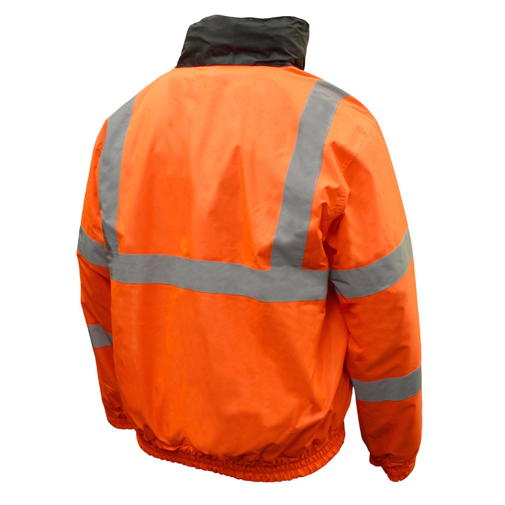 Radians Class III Quilted Hi-Viz Orange Bomber Jacket [M-5XL]